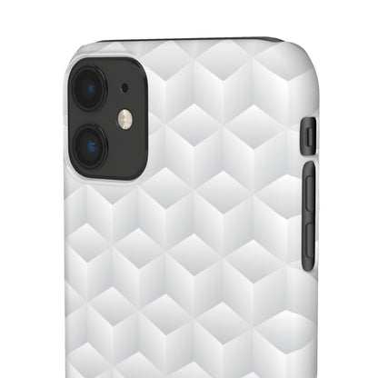 Geometric Frost | Snap Case