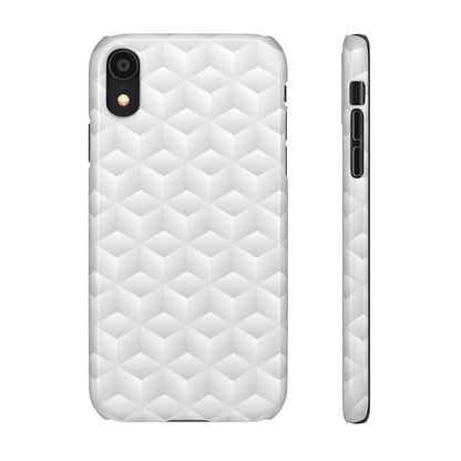 Geometric Frost | Snap Case