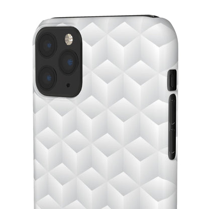 Geometric Frost | Snap Case