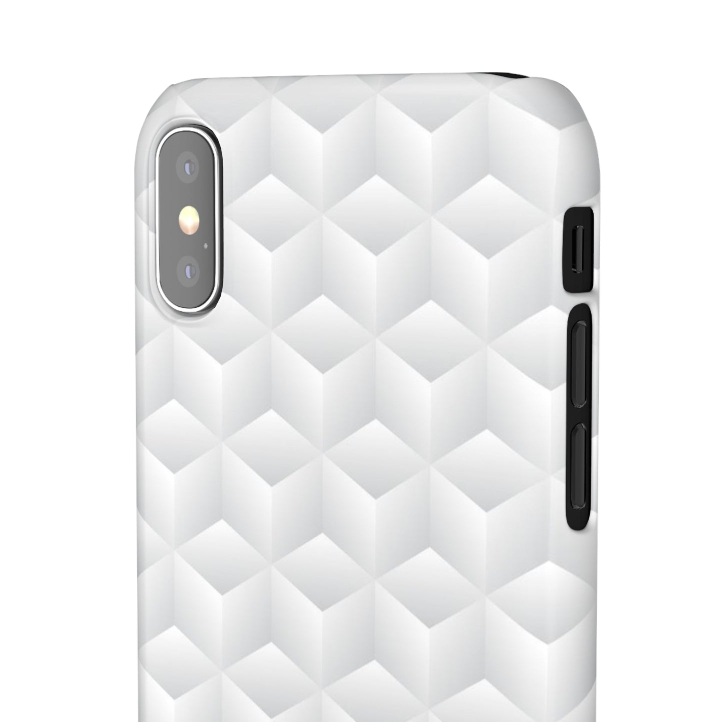 Geometric Frost | Snap Case