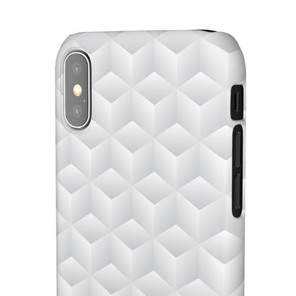 Geometric Frost | Snap Case