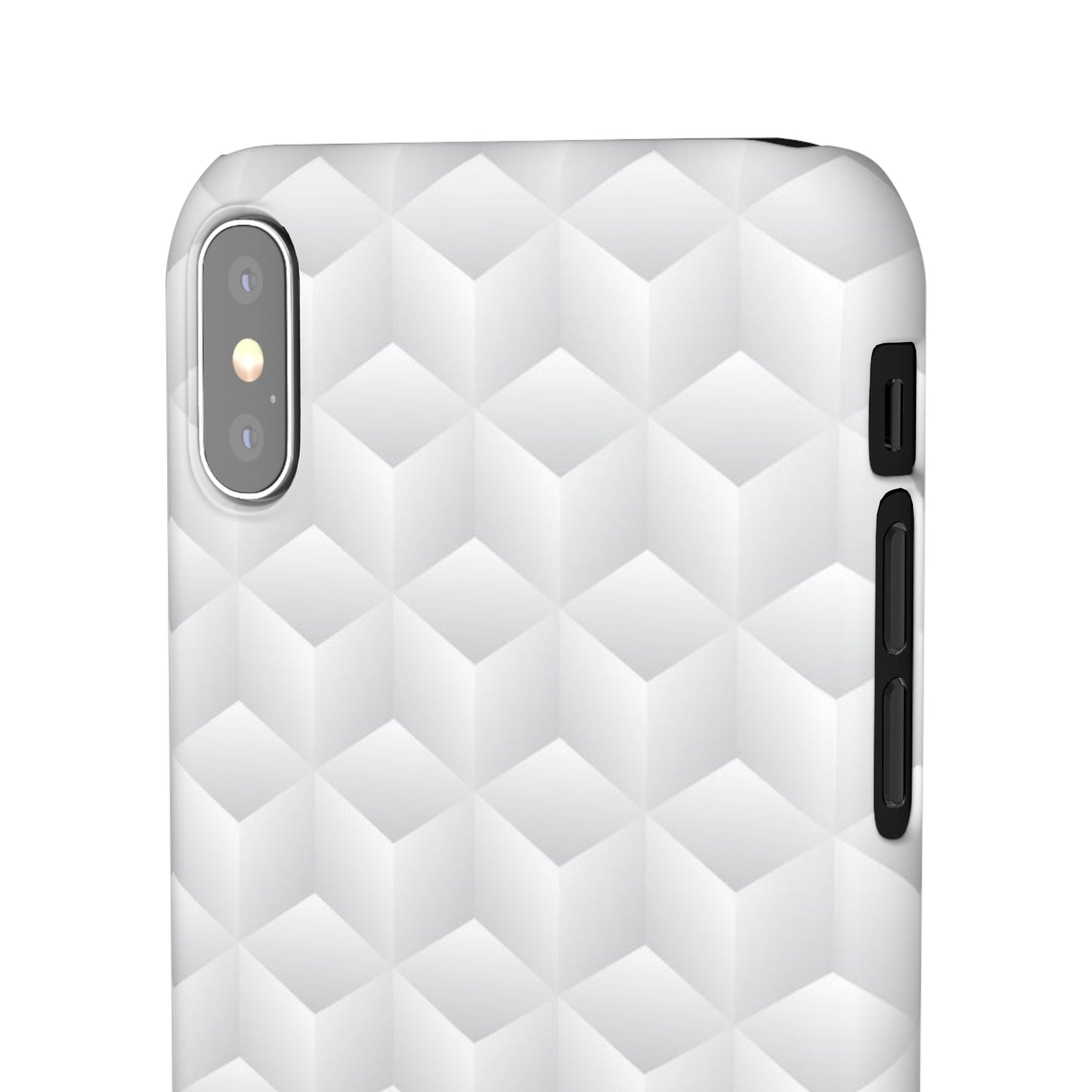 Geometric Frost | Snap Case