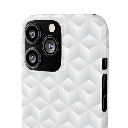 Geometric Frost | Snap Case