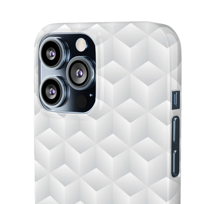 Geometric Frost | Snap Case