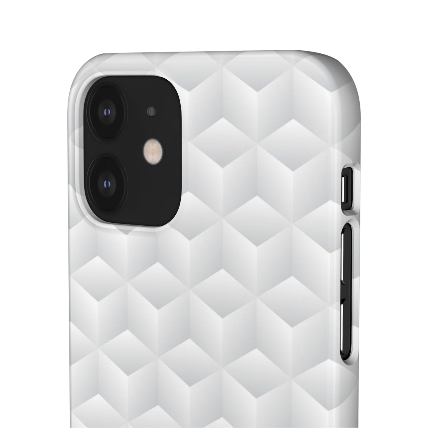 Geometric Frost | Snap Case