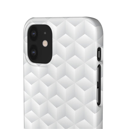 Geometric Frost | Snap Case