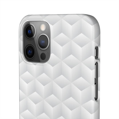 Geometric Frost | Snap Case