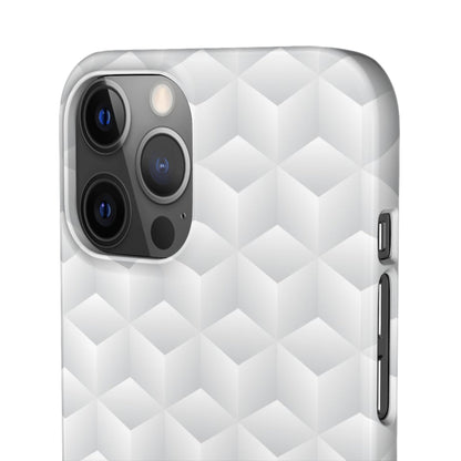 Geometric Frost | Snap Case