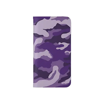 Grape Camouflage Wallet Phone Case