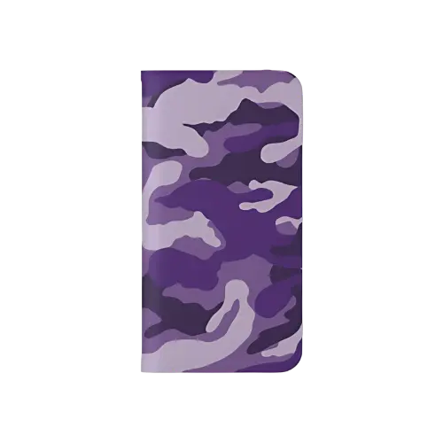 Grape Camouflage Wallet Phone Case