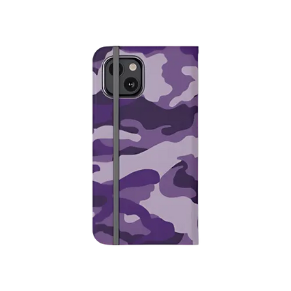 Grape Camouflage Wallet Phone Case