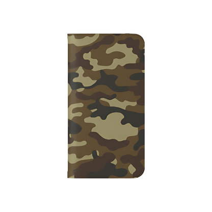 Hunter Camouflage Wallet Phone Case - front