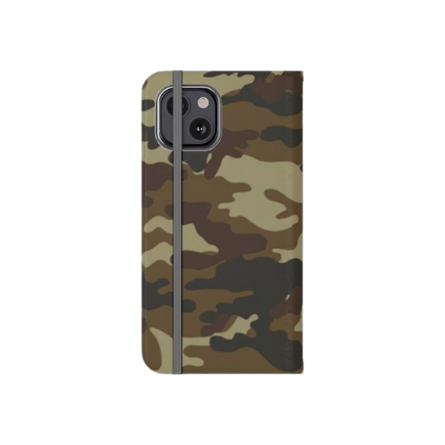 Hunter Camouflage Wallet Phone Case - rear