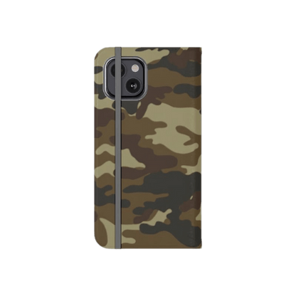 Hunter Camouflage Wallet Phone Case - rear