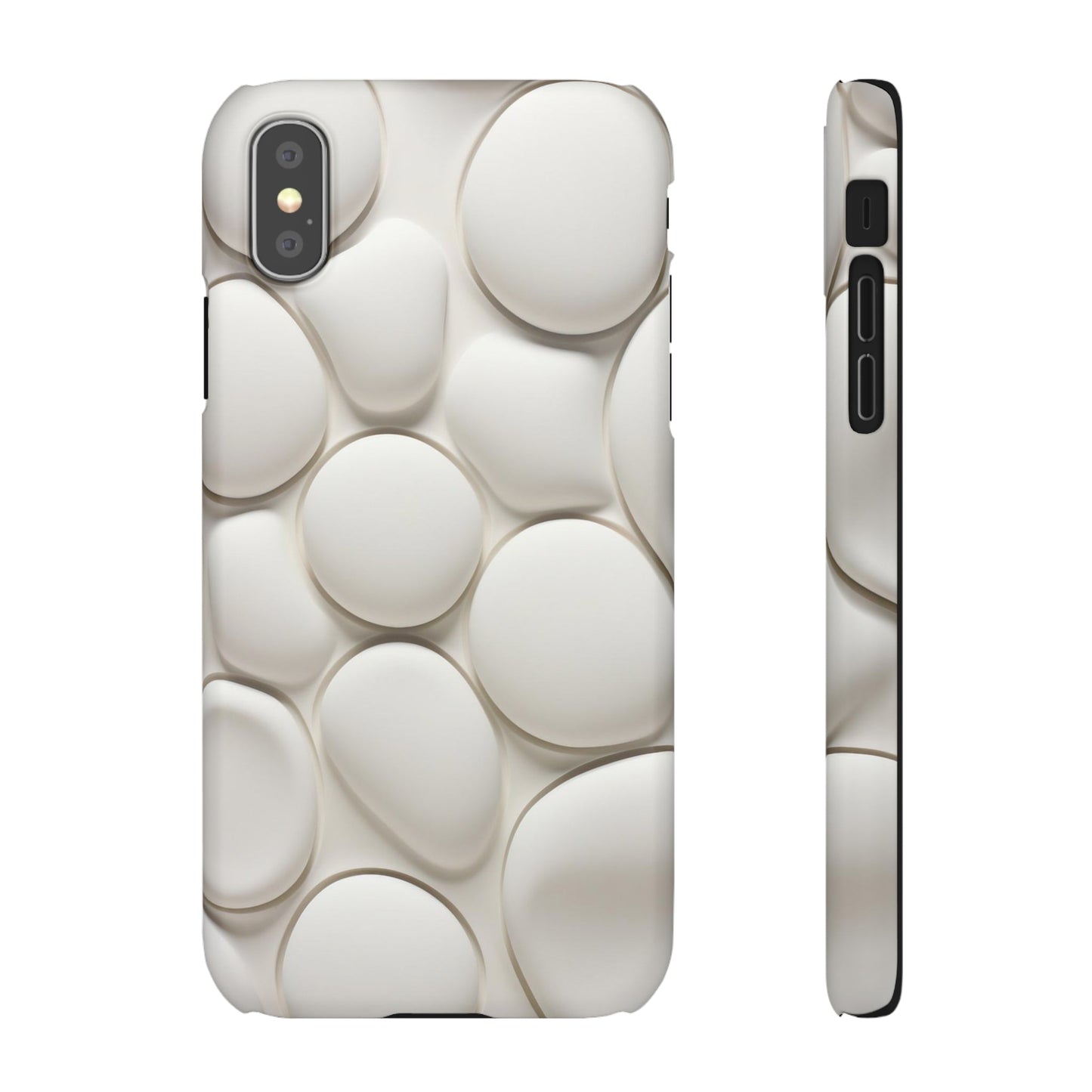 Ivory Bubble | Snap Case