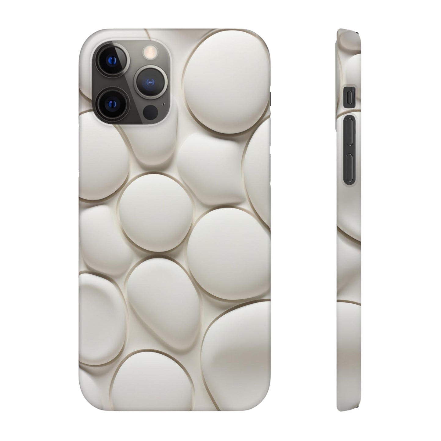 Ivory Bubble | Snap Case