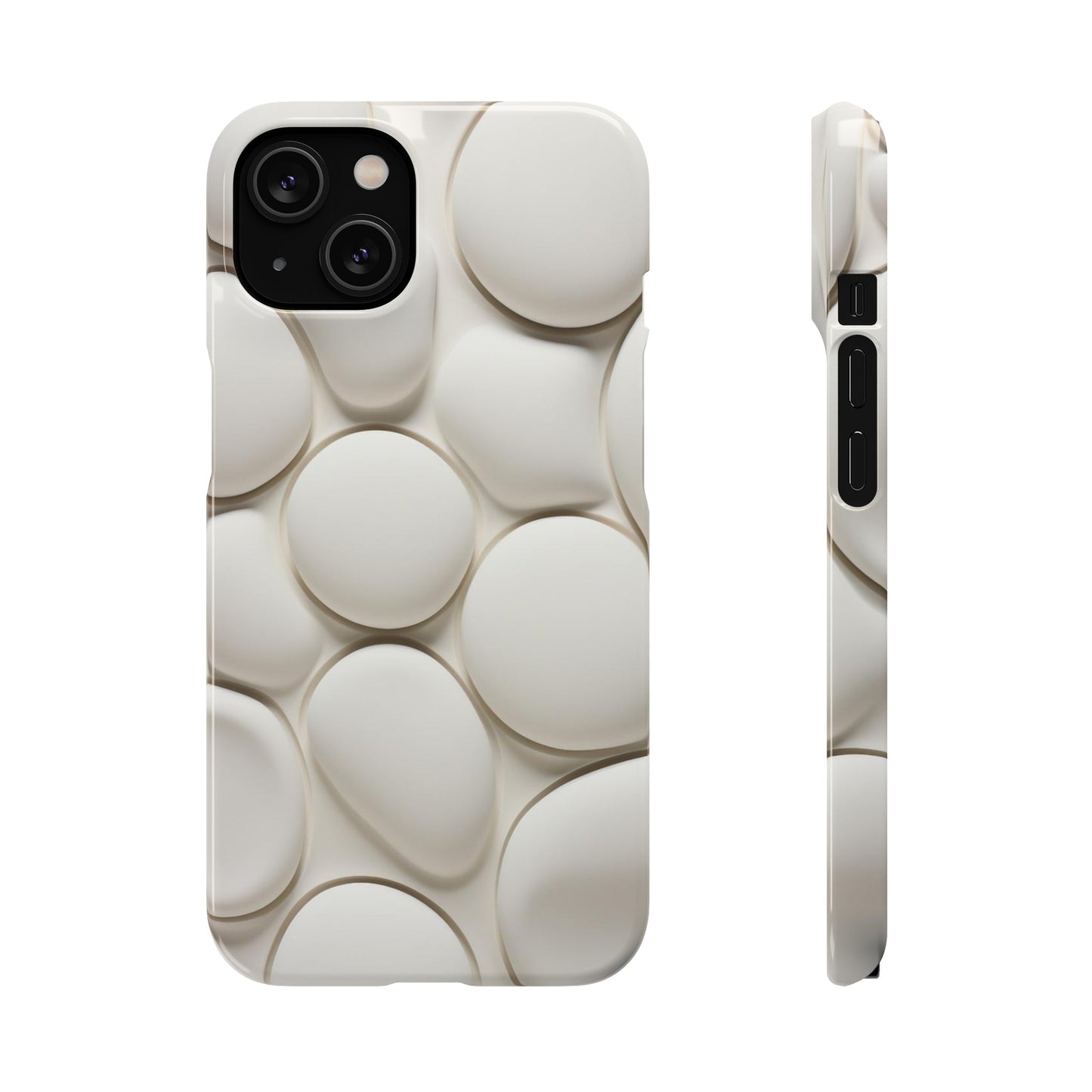 Ivory Bubble | Snap Case