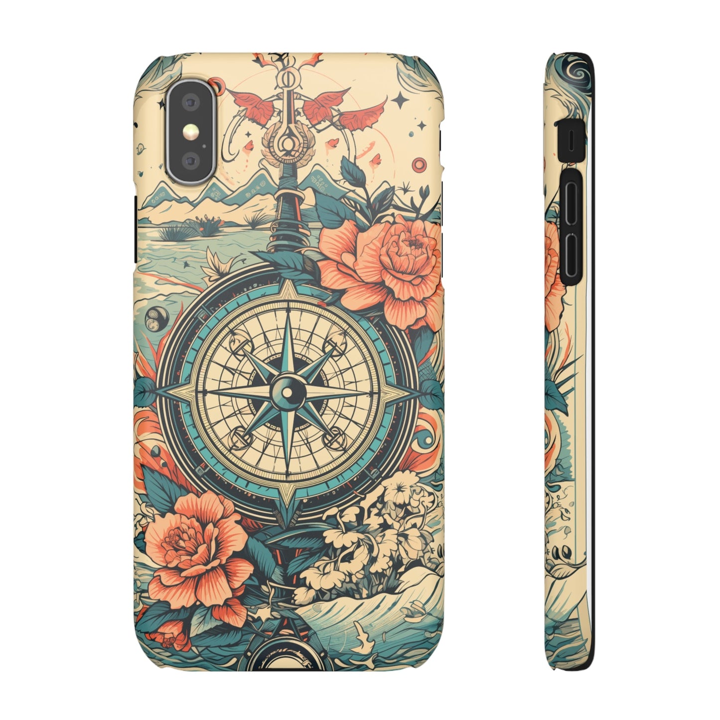 Nautical Compass | Snap Case