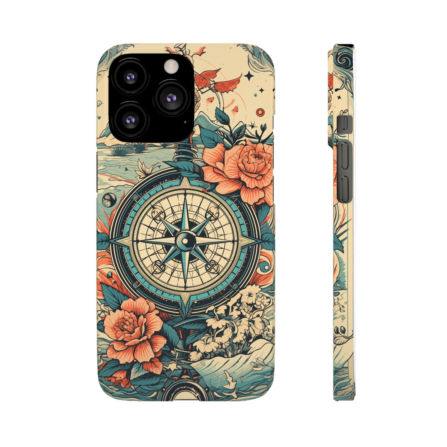 Nautical Compass | Snap Case