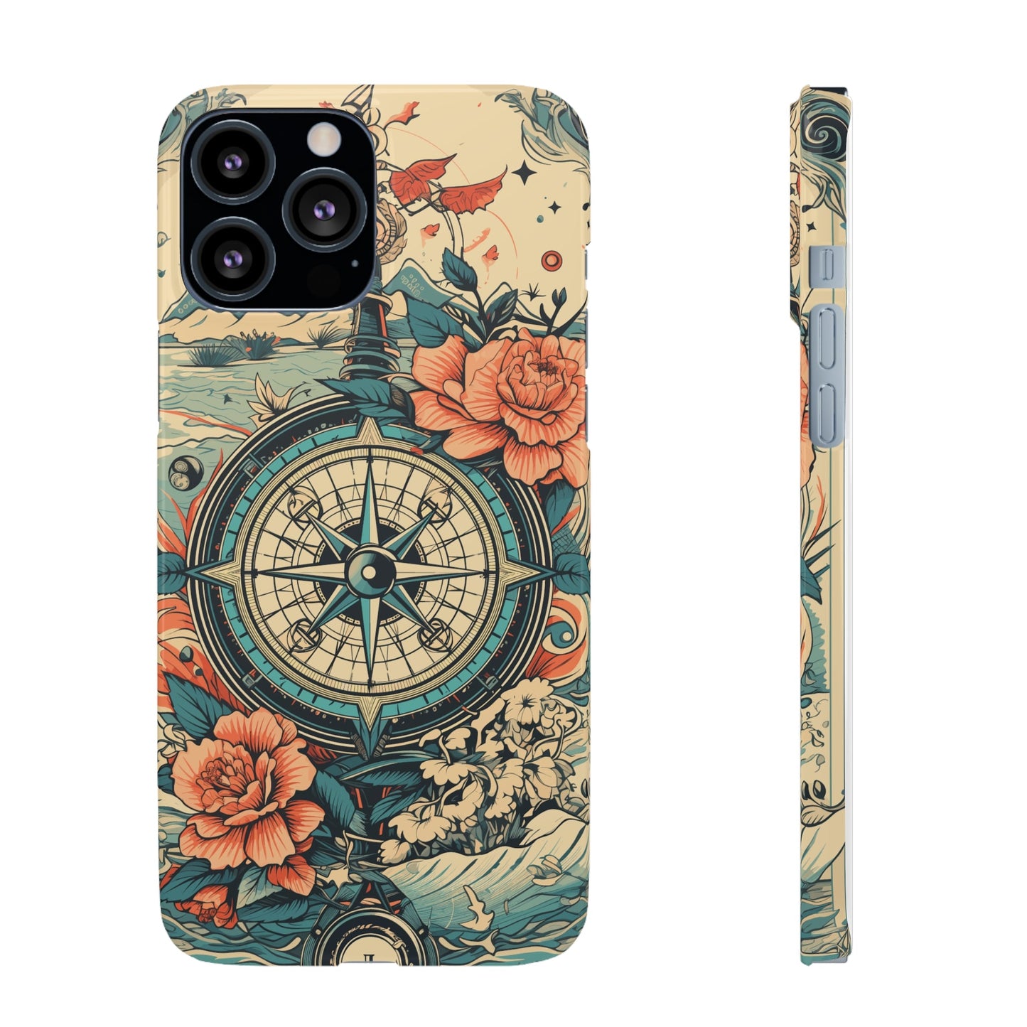 Nautical Compass | Snap Case