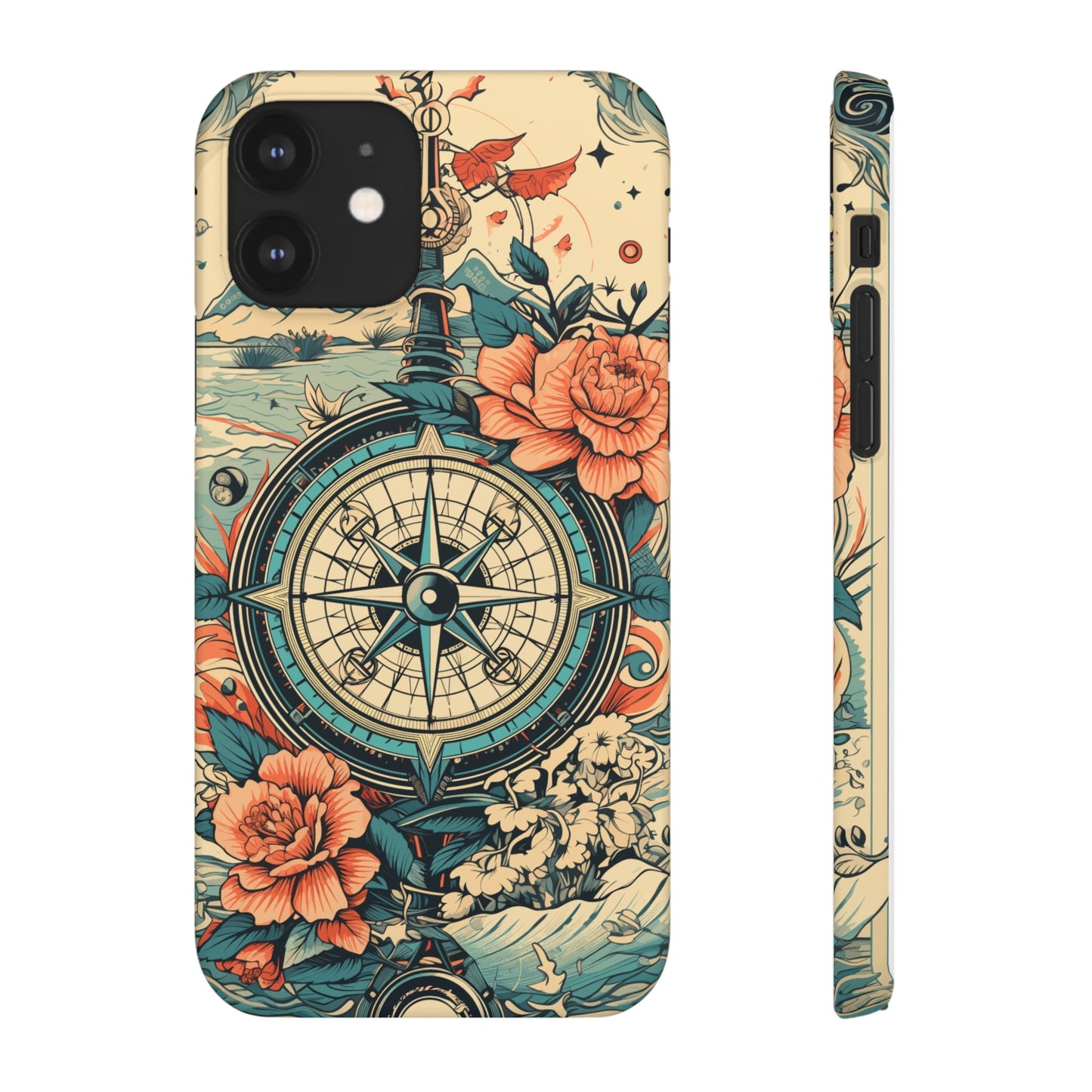 Nautical Compass | Snap Case