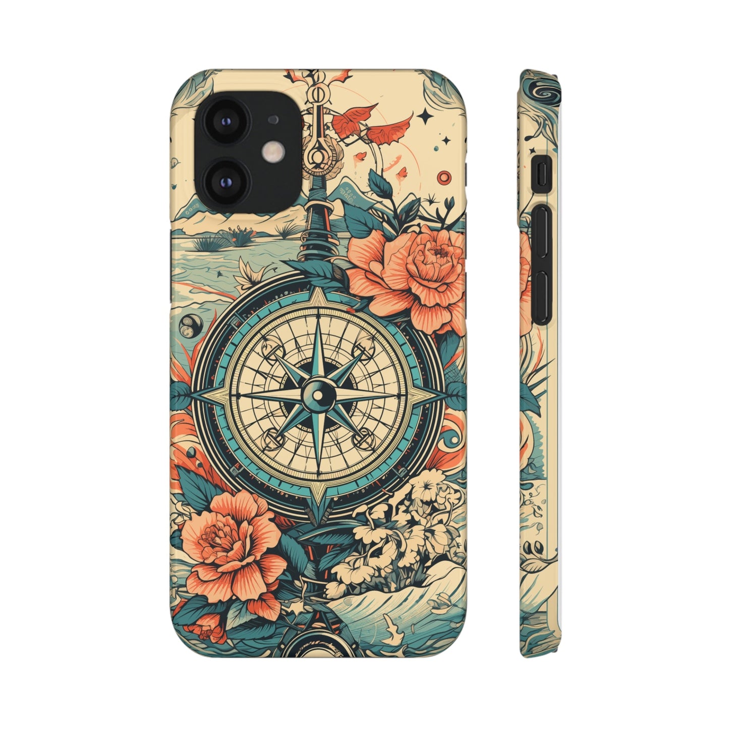 Nautical Compass | Snap Case