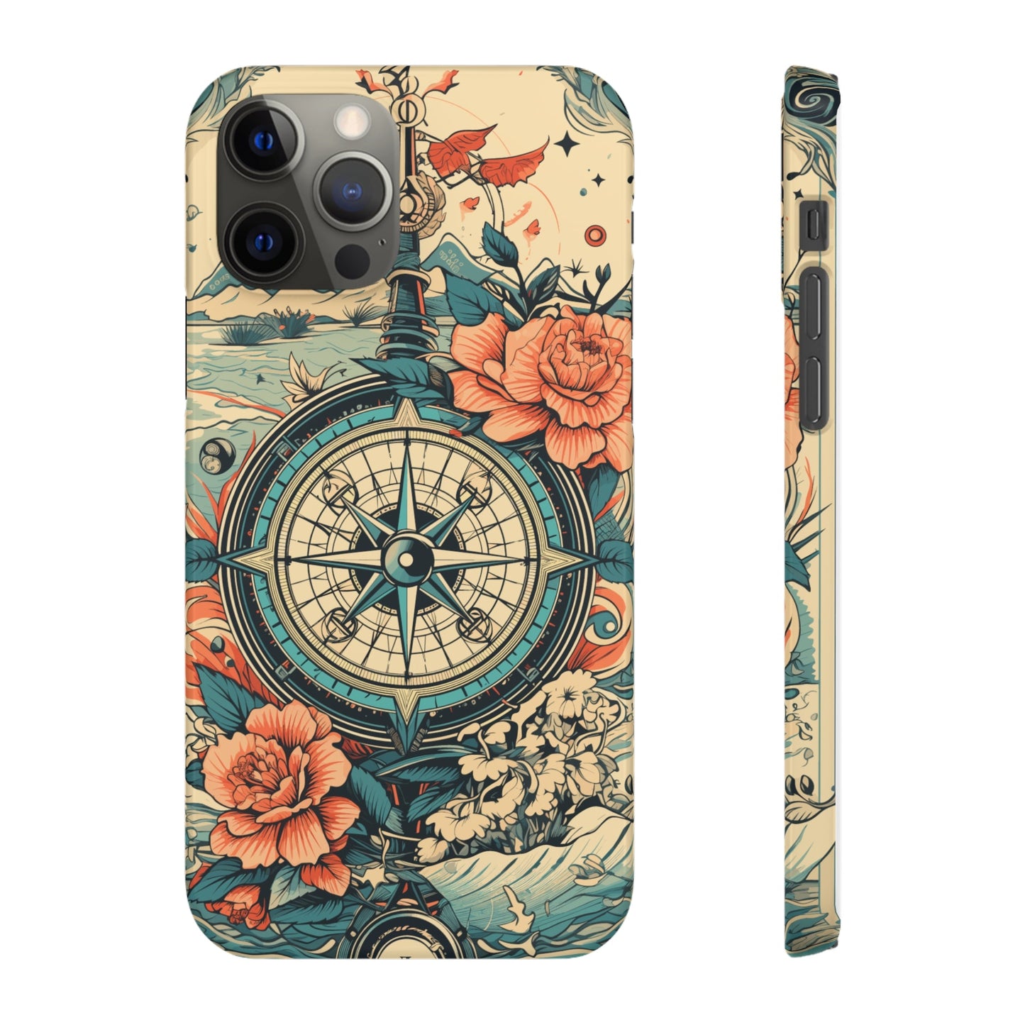 Nautical Compass | Snap Case