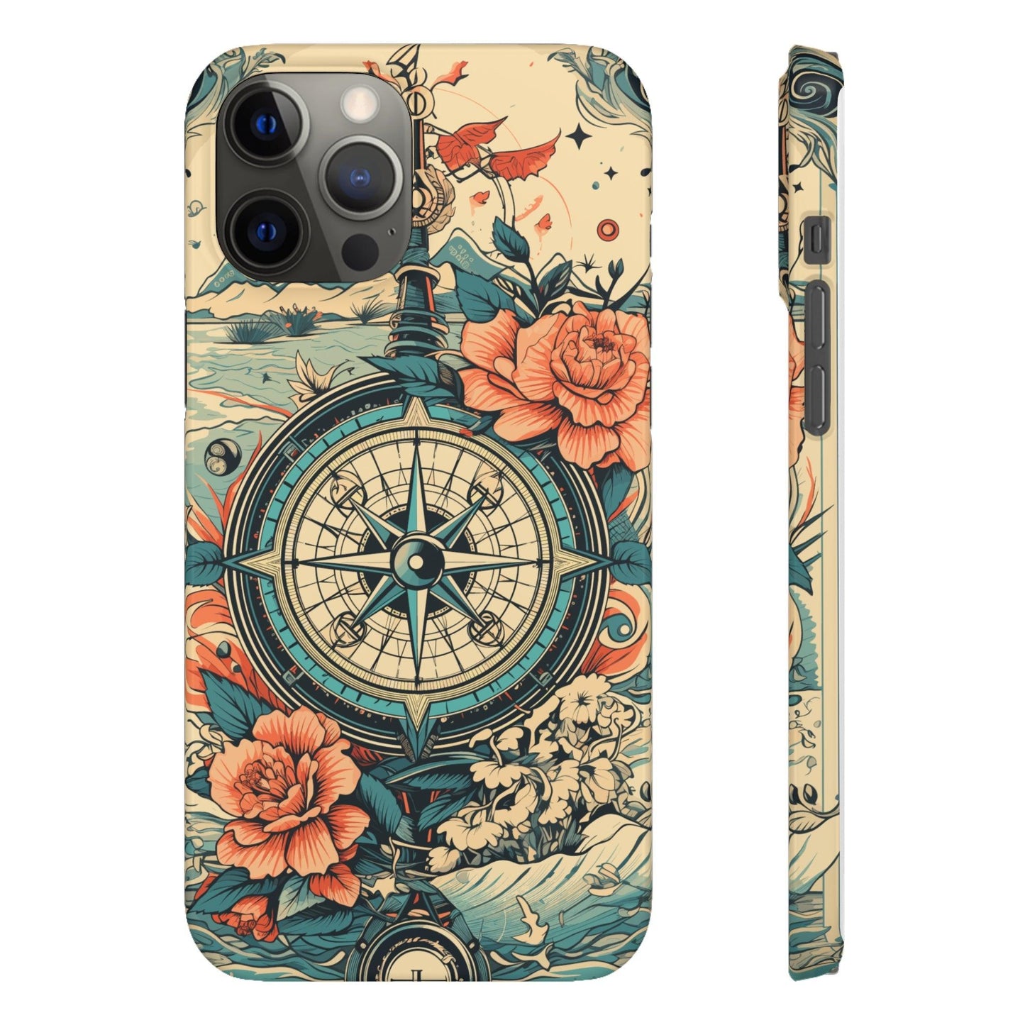 Nautical Compass | Snap Case