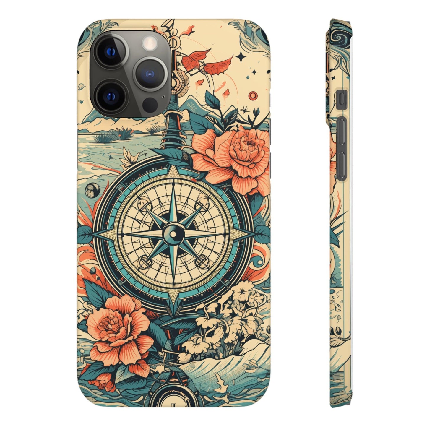 Nautical Compass | Snap Case