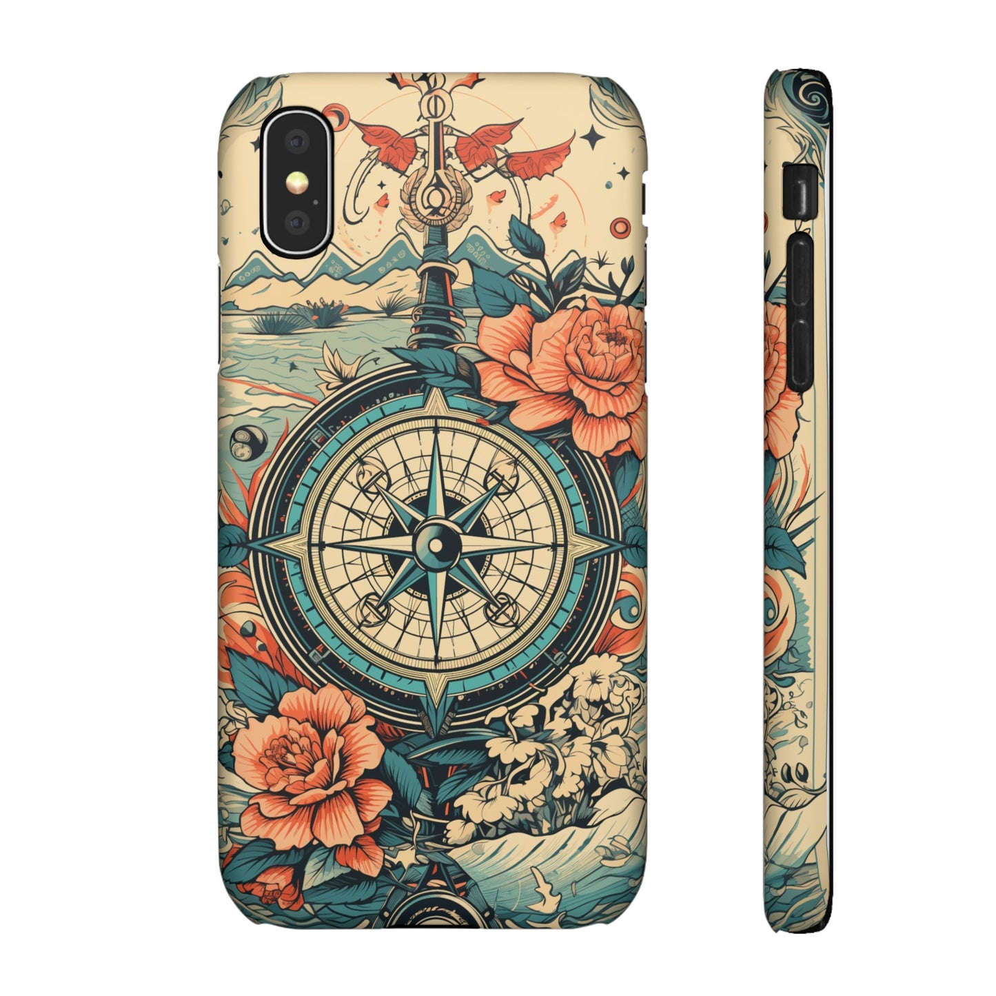 Nautical Compass | Snap Case