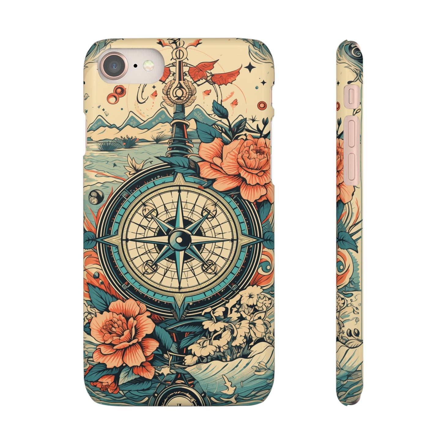 Nautical Compass | Snap Case