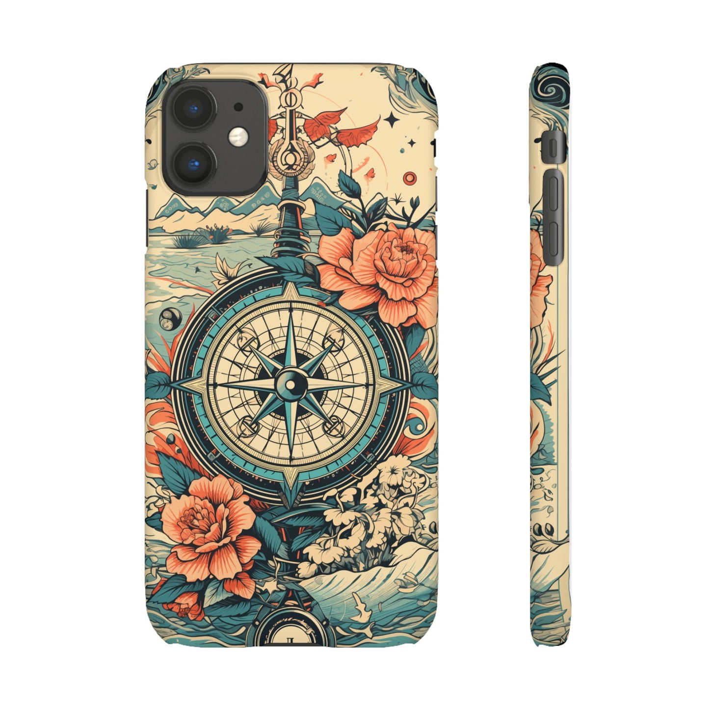 Nautical Compass | Snap Case