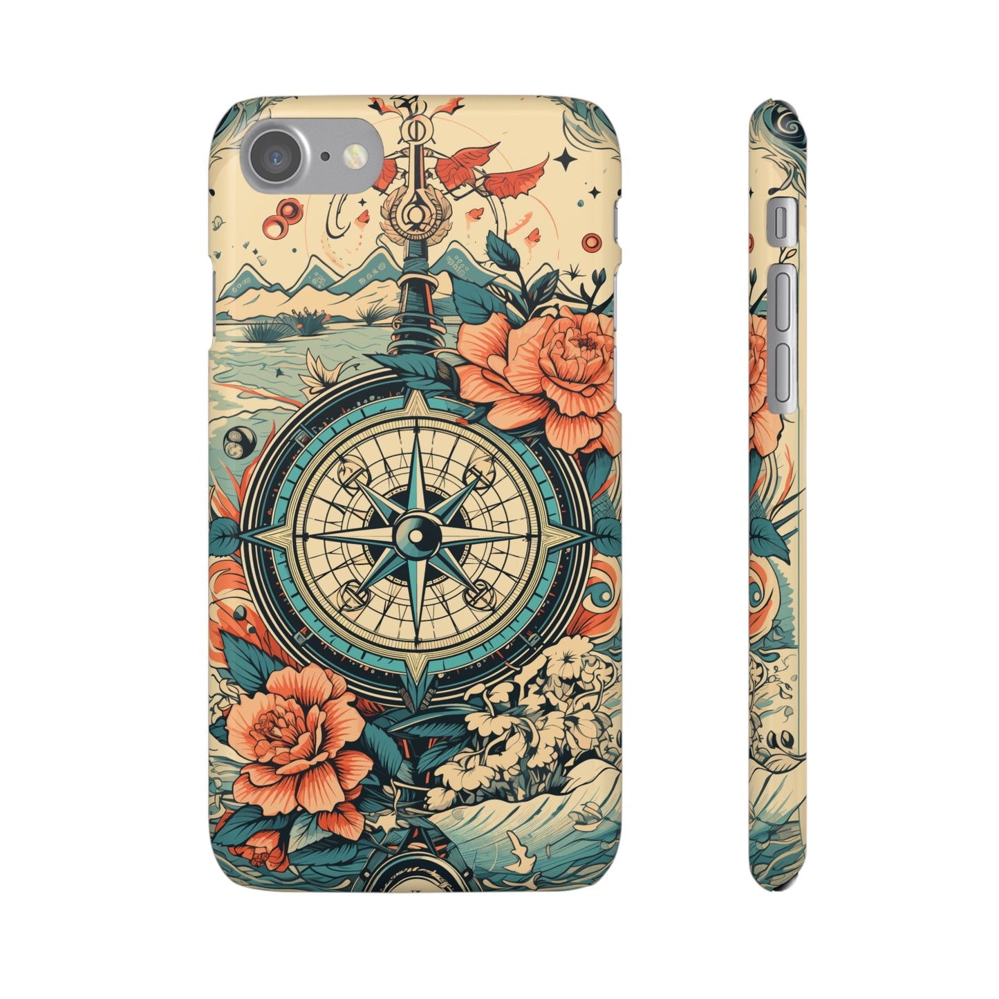 Nautical Compass | Snap Case