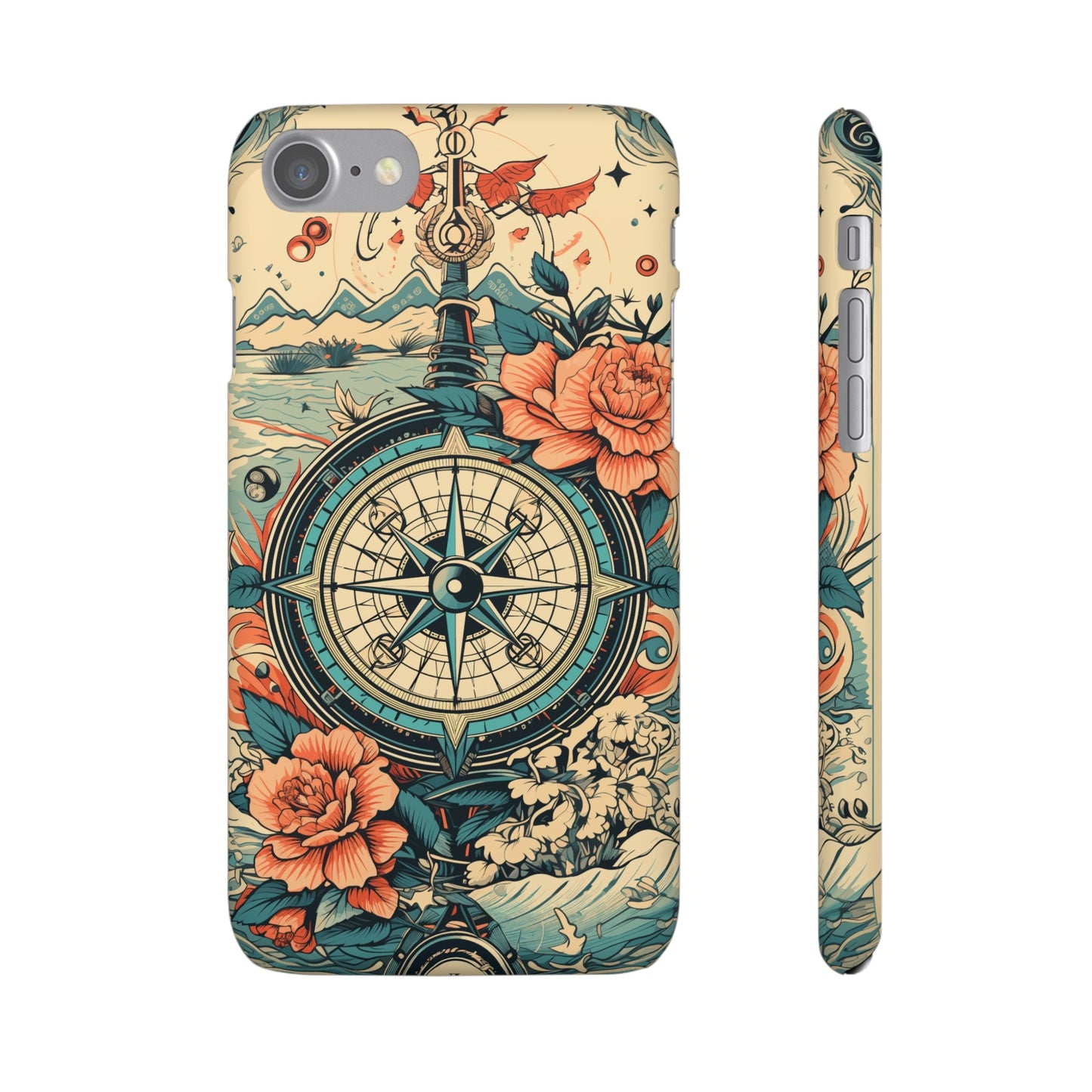 Nautical Compass | Snap Case