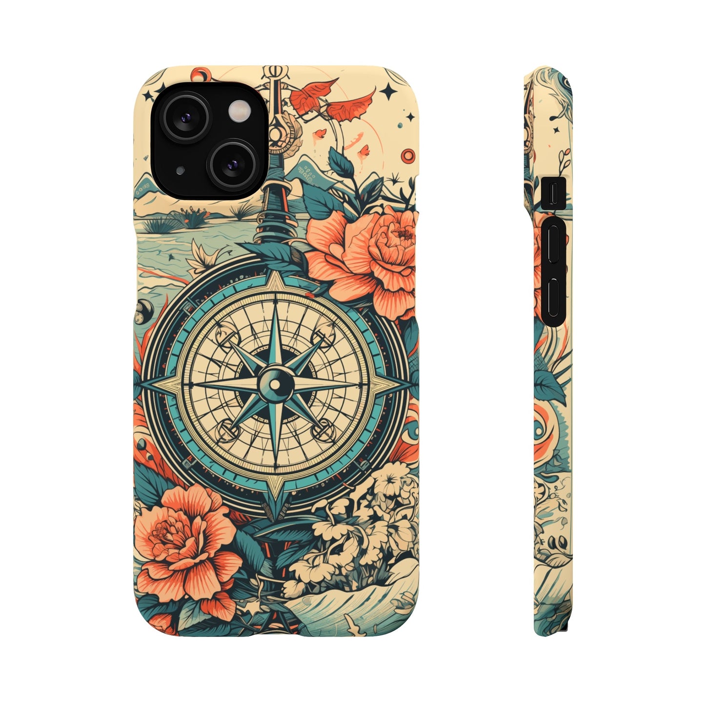 Nautical Compass | Snap Case