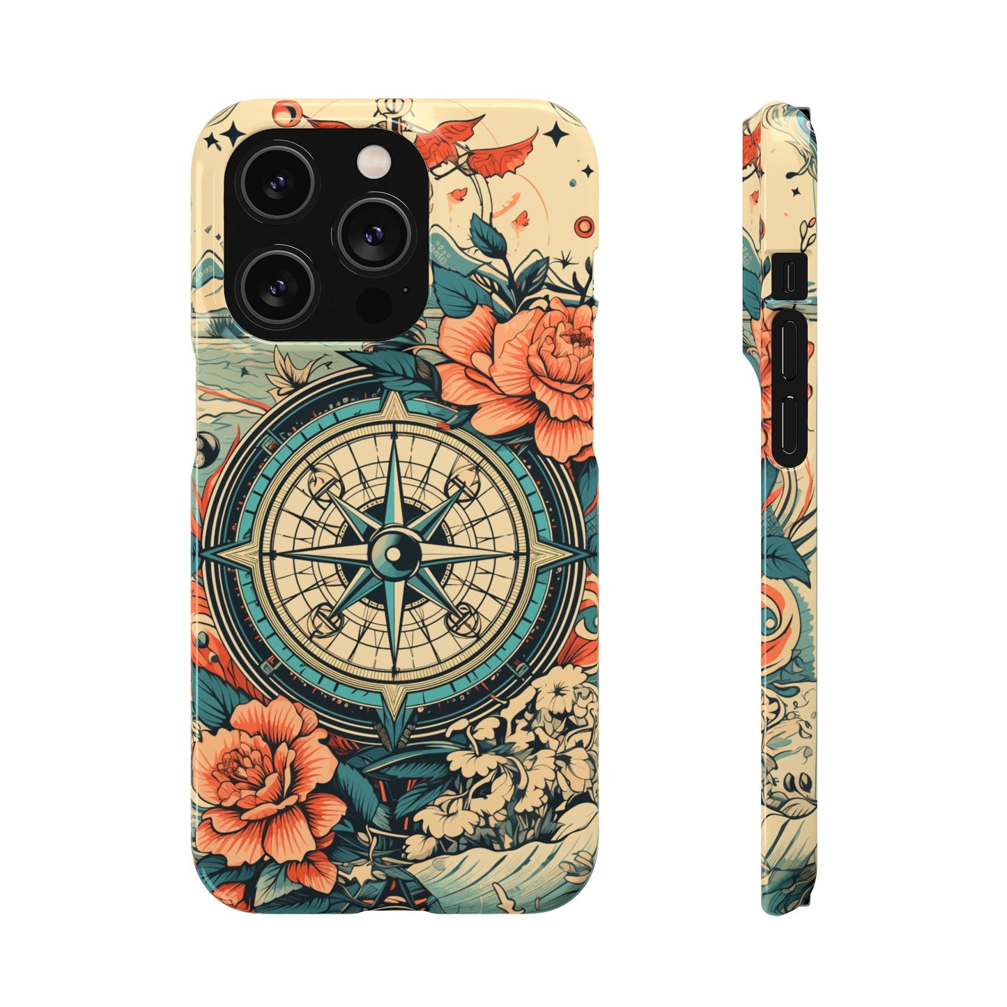 Nautical Compass | Snap Case