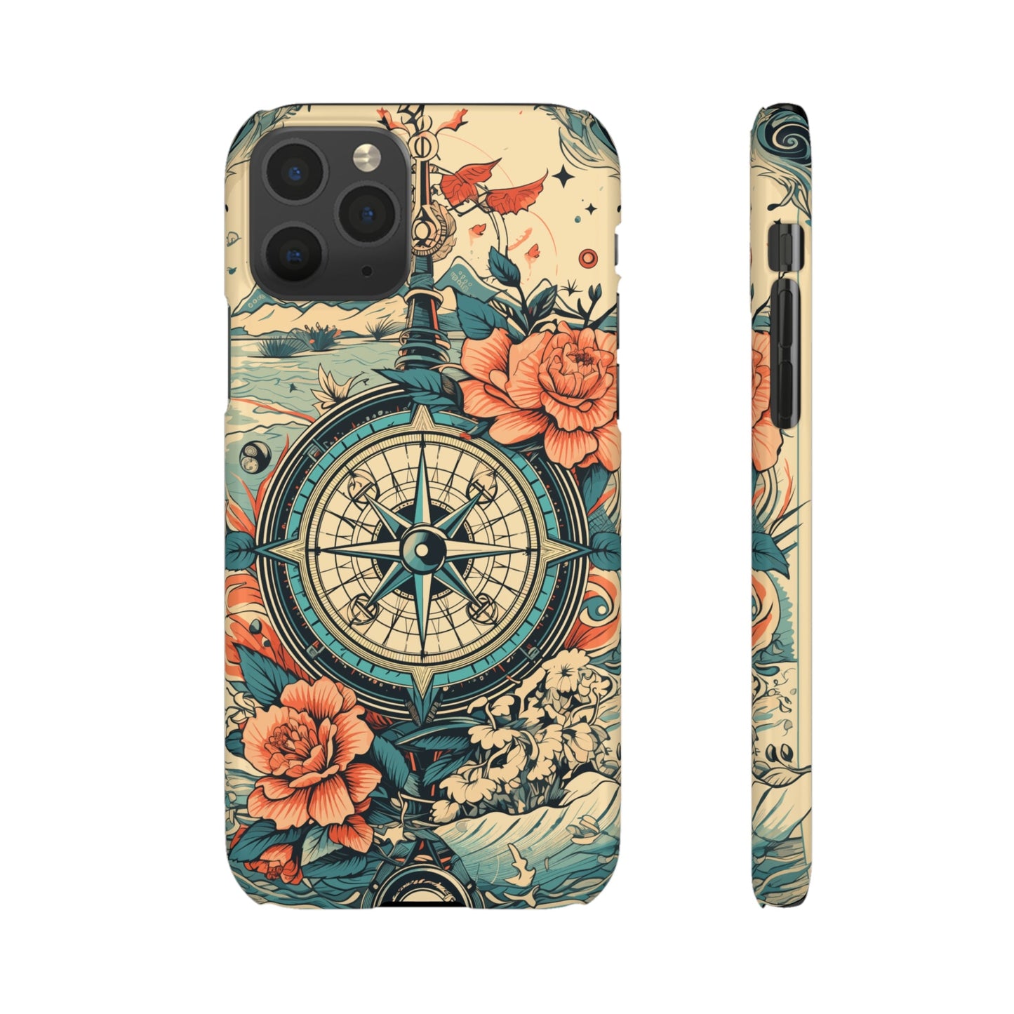 Nautical Compass | Snap Case