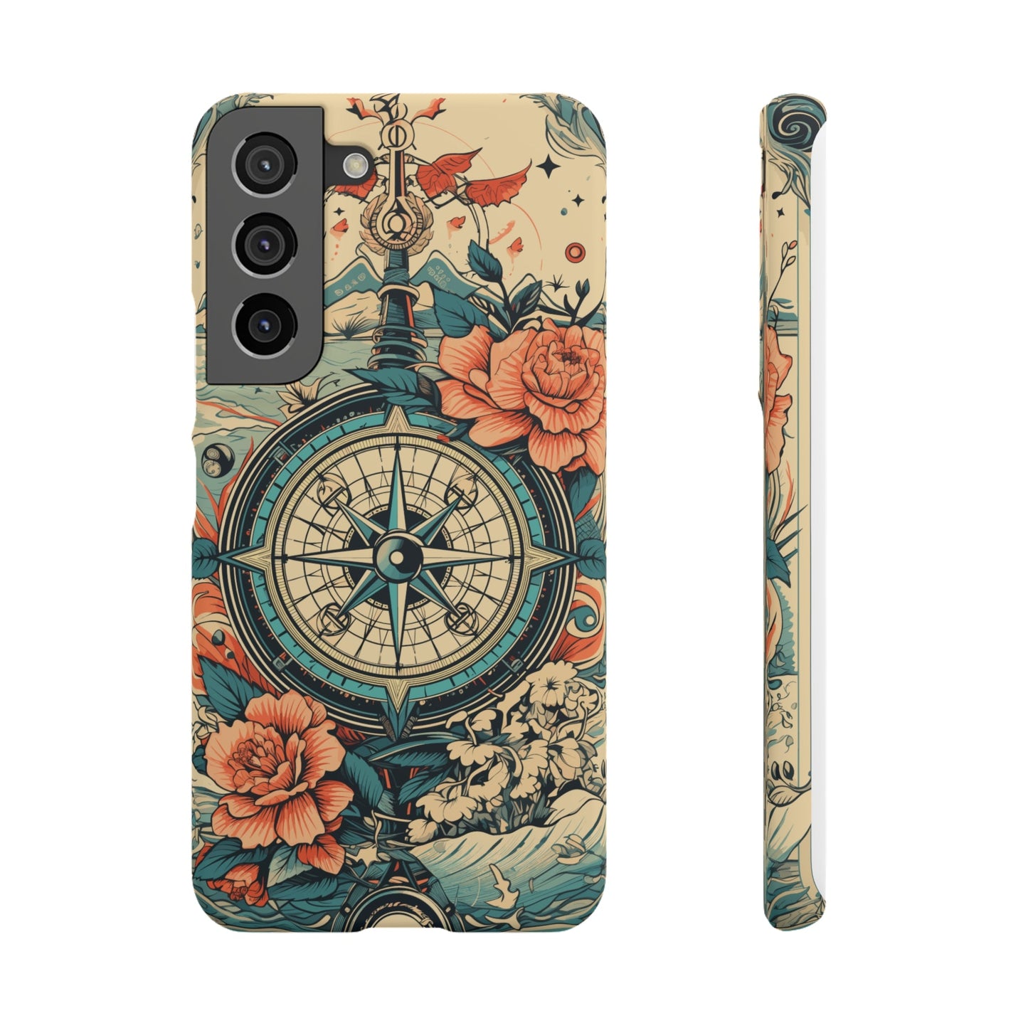 Nautical Compass | Snap Case