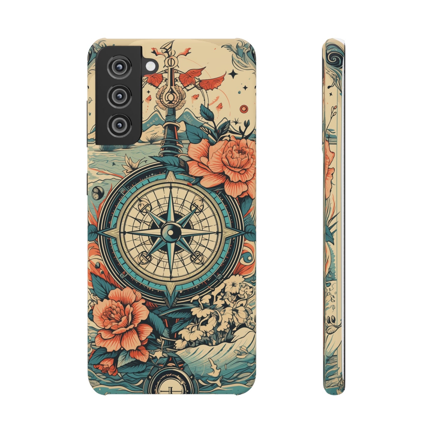 Nautical Compass | Snap Case