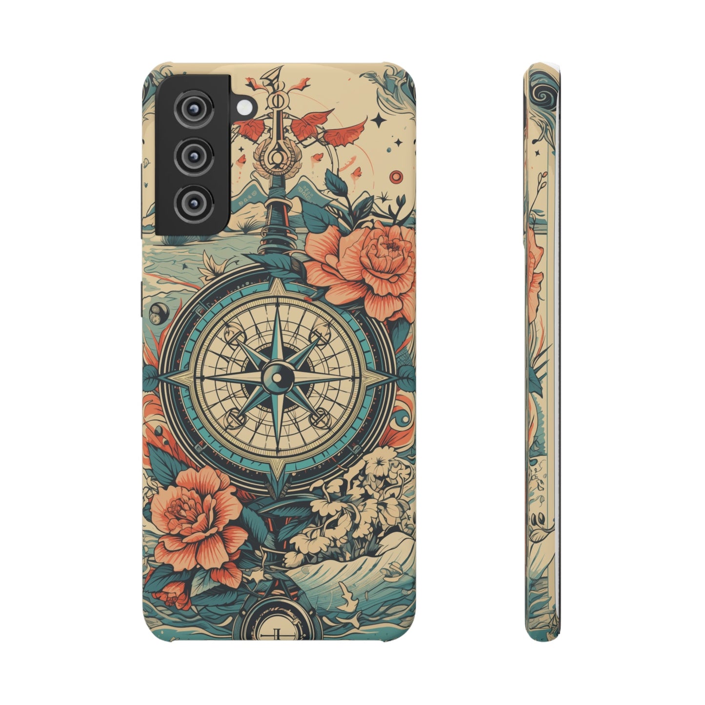 Nautical Compass | Snap Case