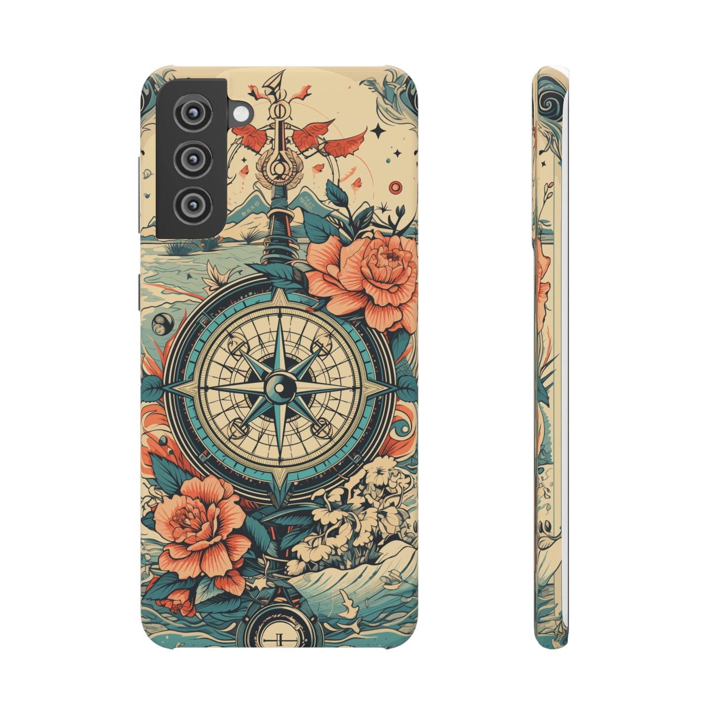 Nautical Compass | Snap Case