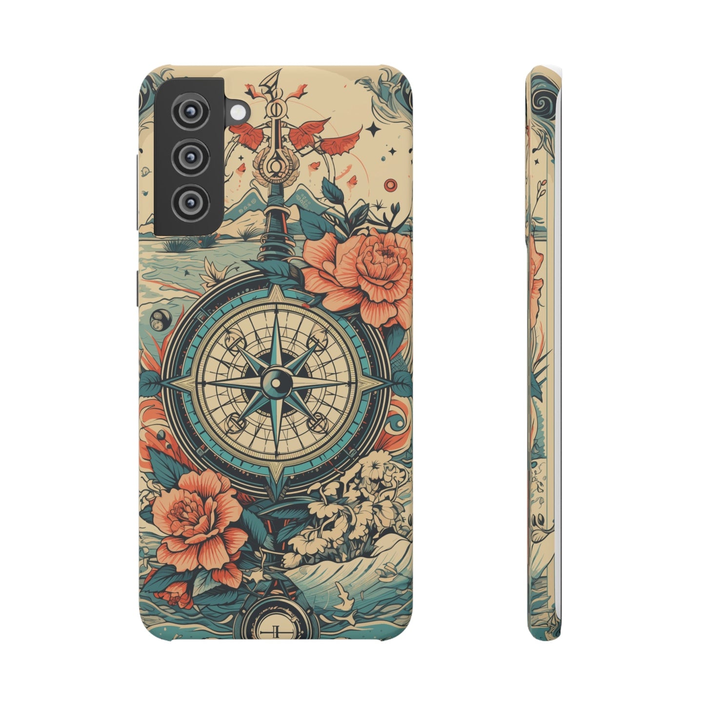 Nautical Compass | Snap Case