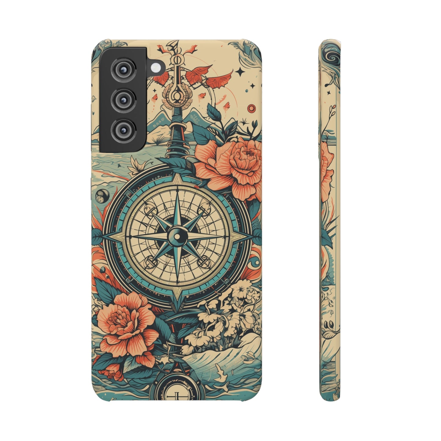 Nautical Compass | Snap Case