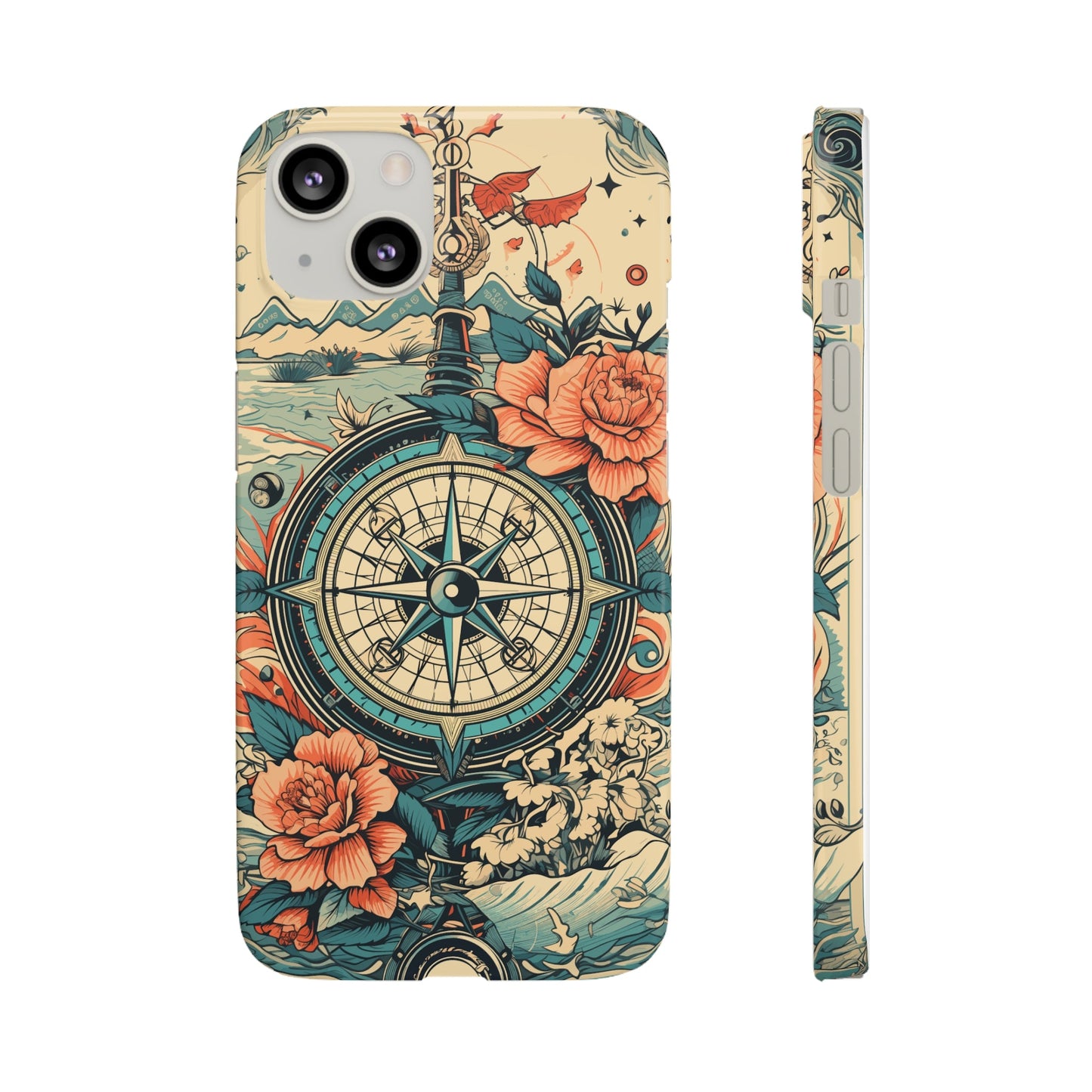 Nautical Compass | Snap Case