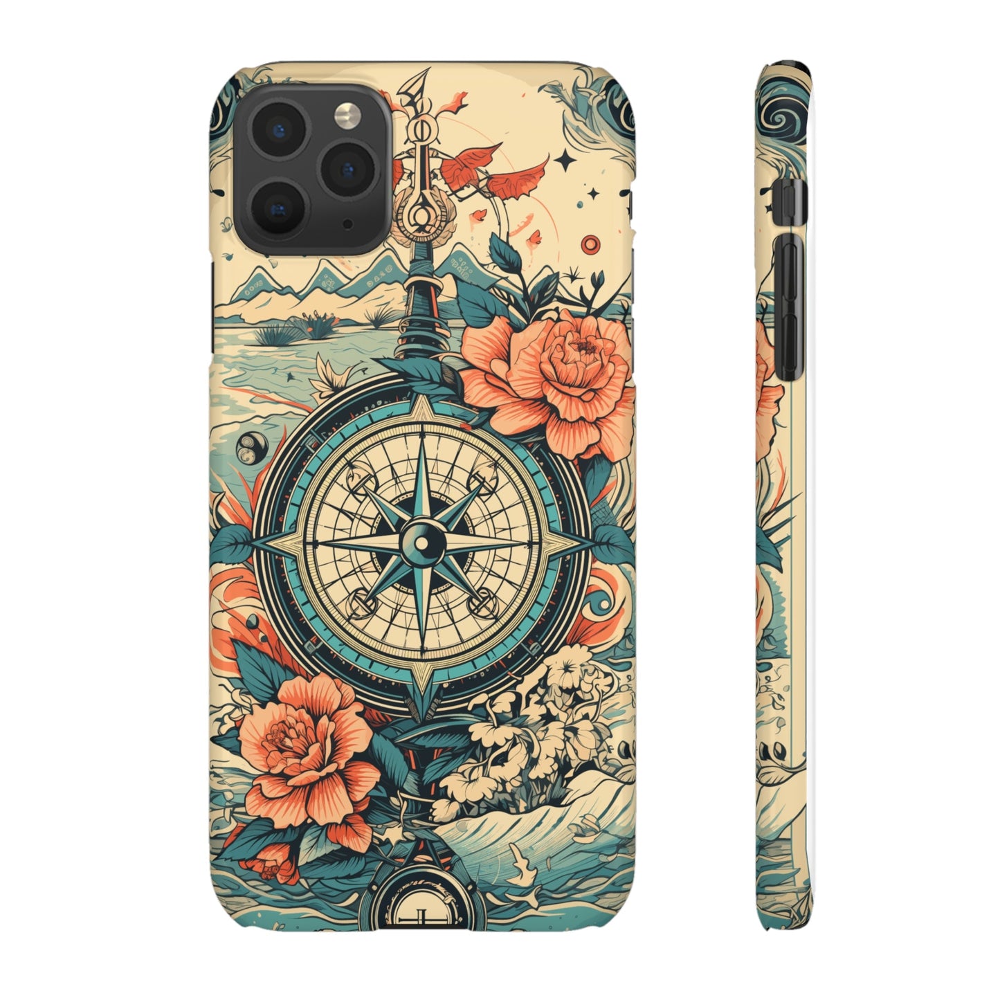 Nautical Compass | Snap Case