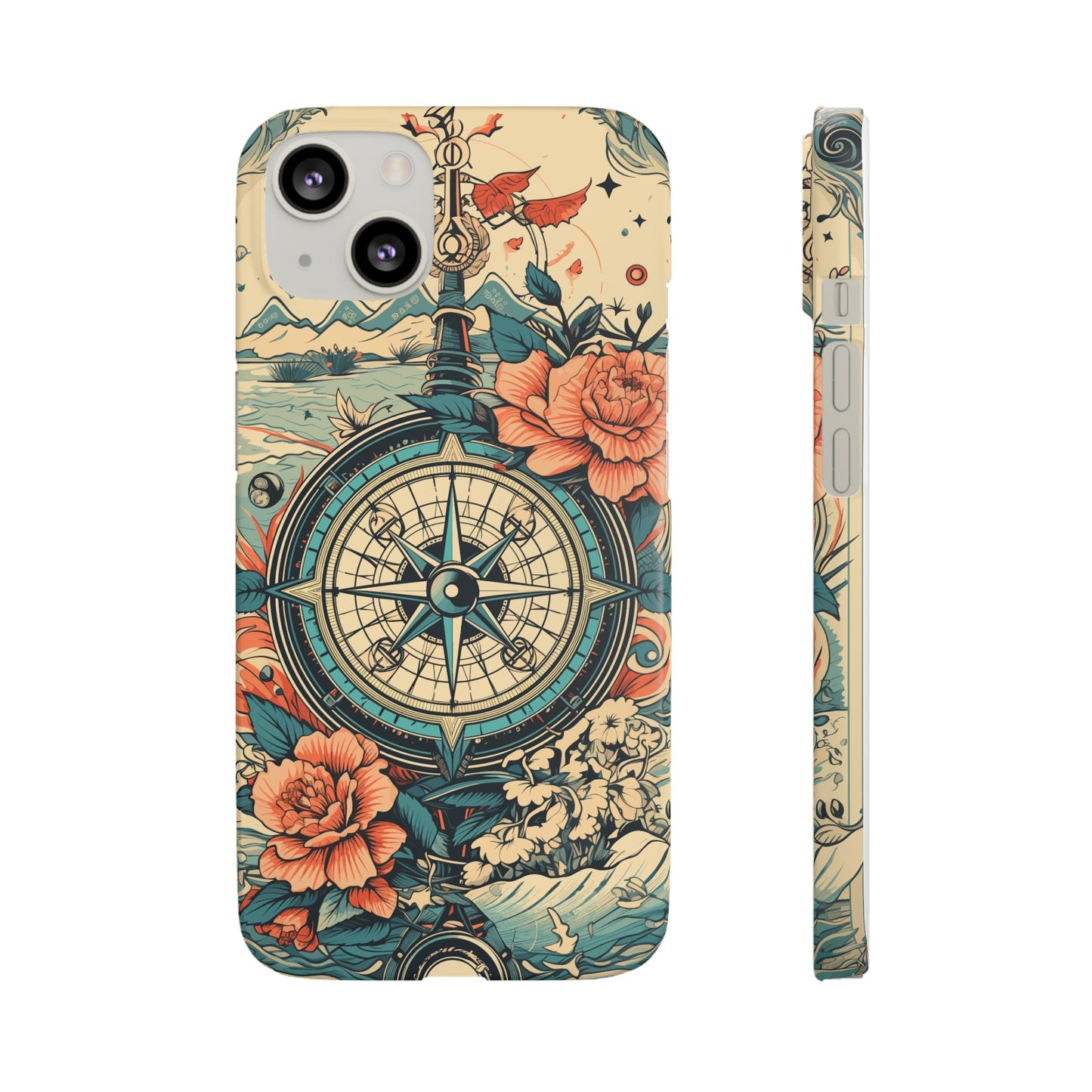 Nautical Compass | Snap Case