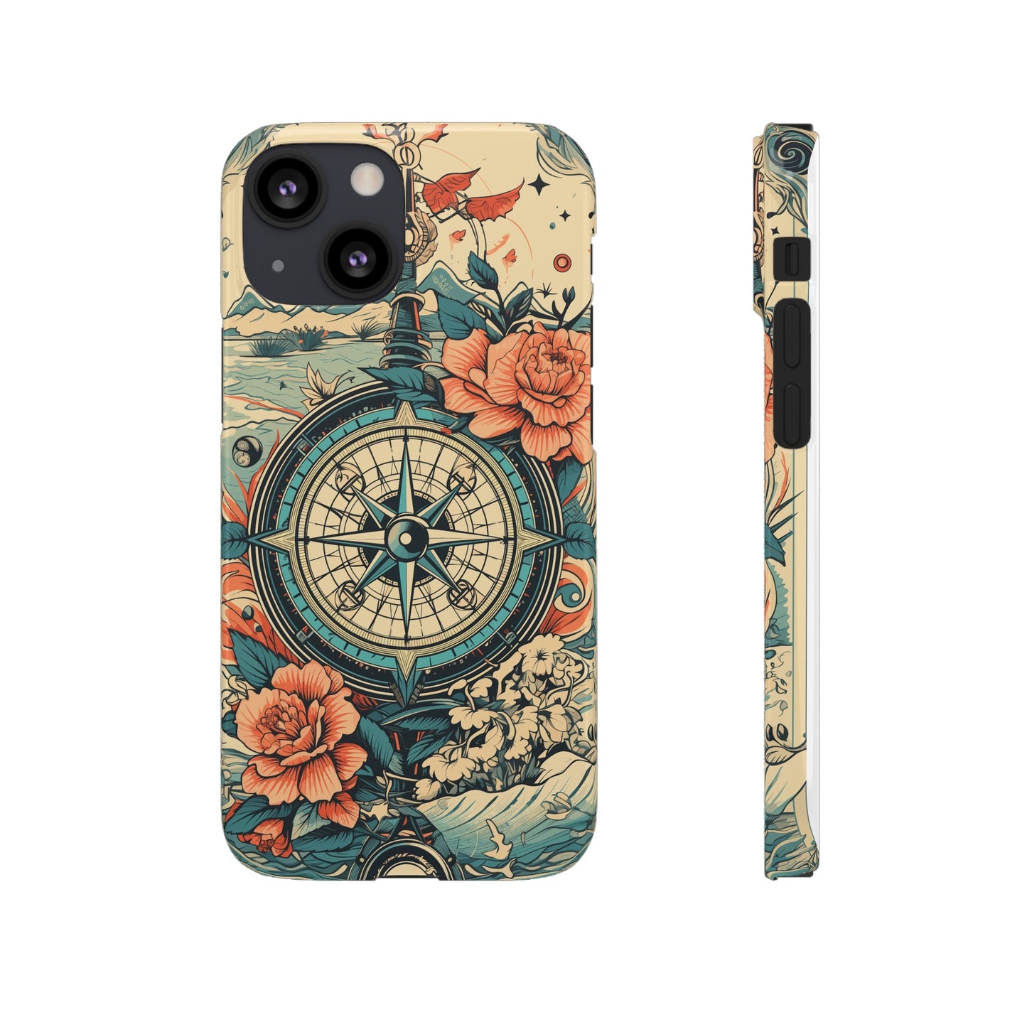 Nautical Compass | Snap Case