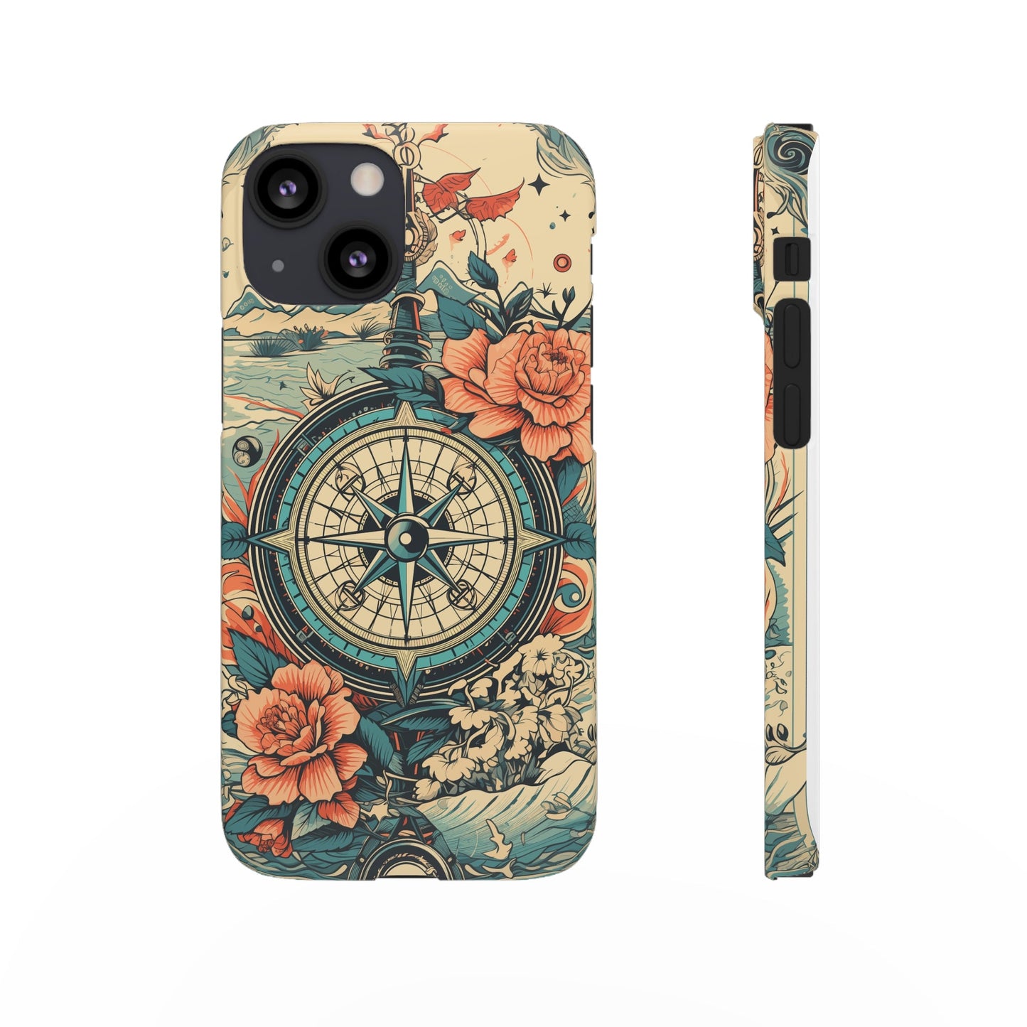 Nautical Compass | Snap Case