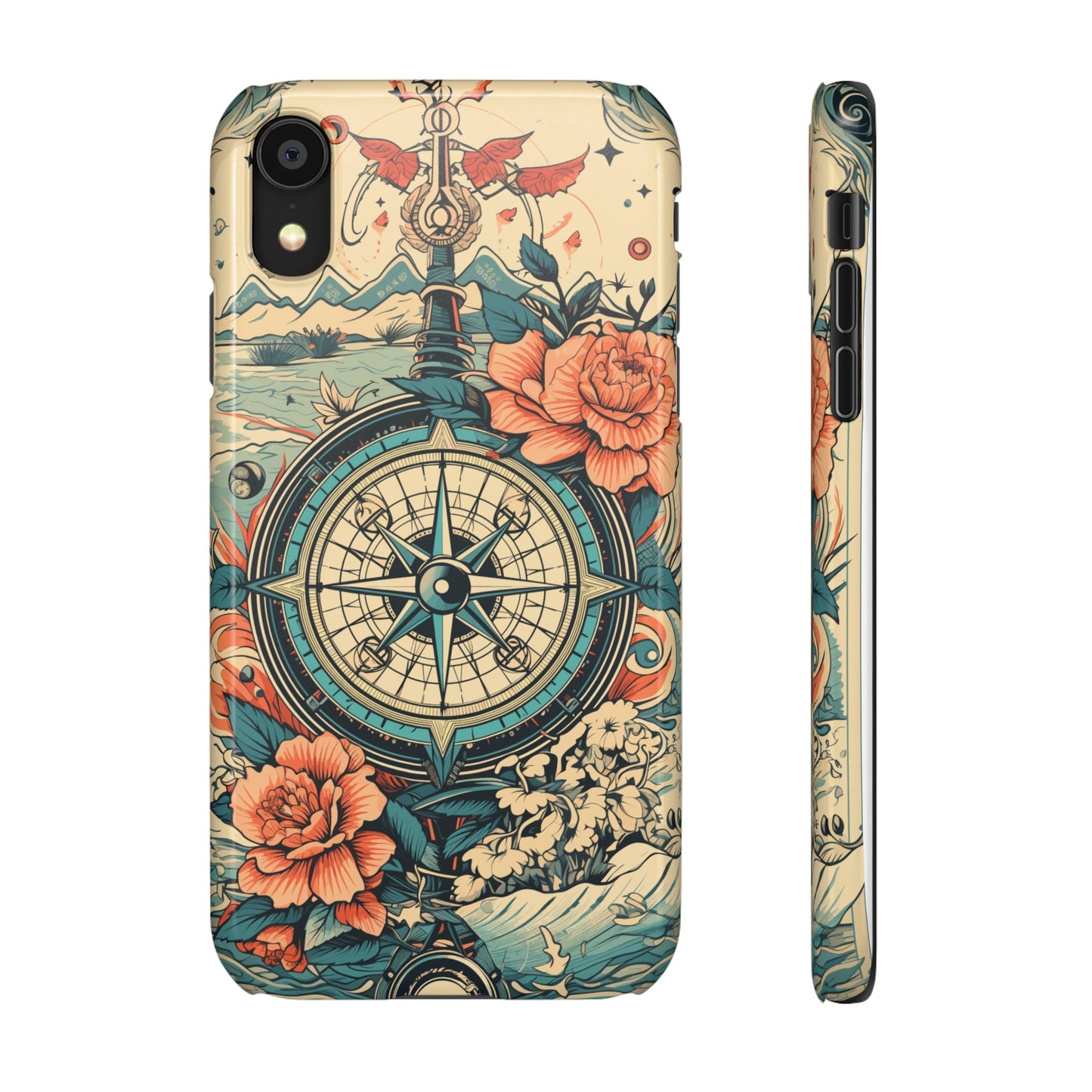 Nautical Compass | Snap Case