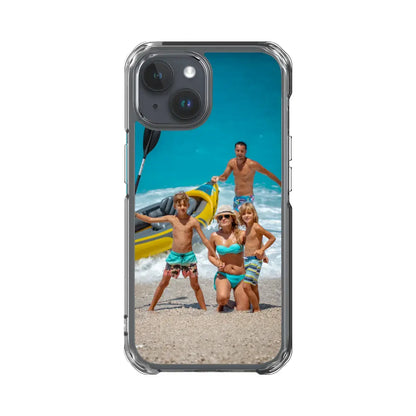 Coque de téléphone transparente personnalisée | Personnalisez avec des photos et des designs